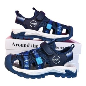 Sporto Kids Navy and White Sandals